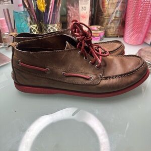Sperry Top Sider Brown upper leather Men’s shoes